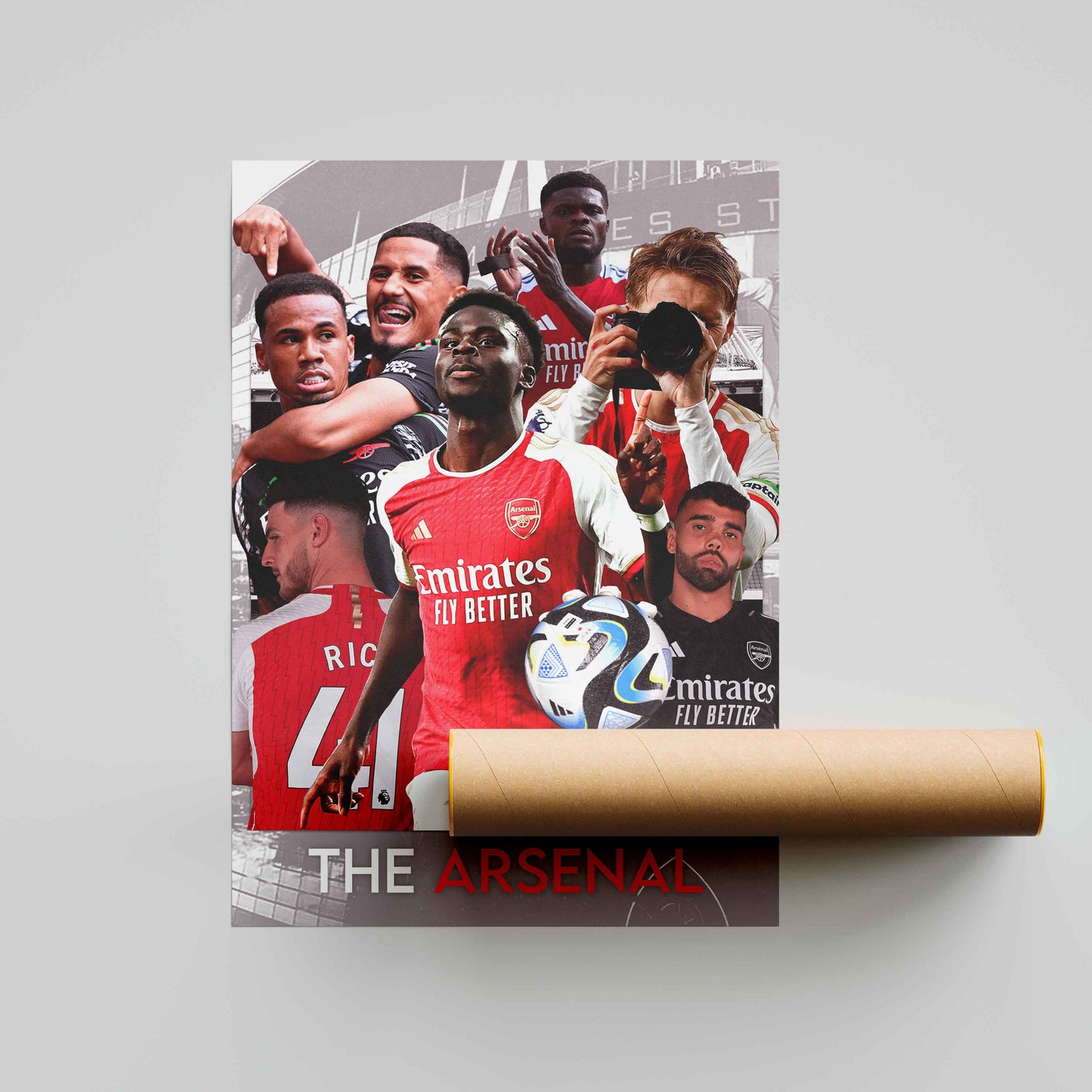 Arsenal Football Team Poster - FootballCorner