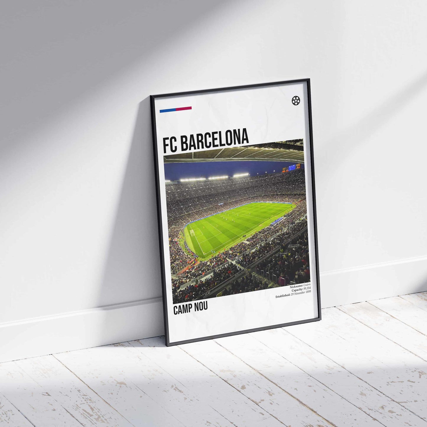FC Barcelona Camp Nou Stadium Football Poster - FootballCorner