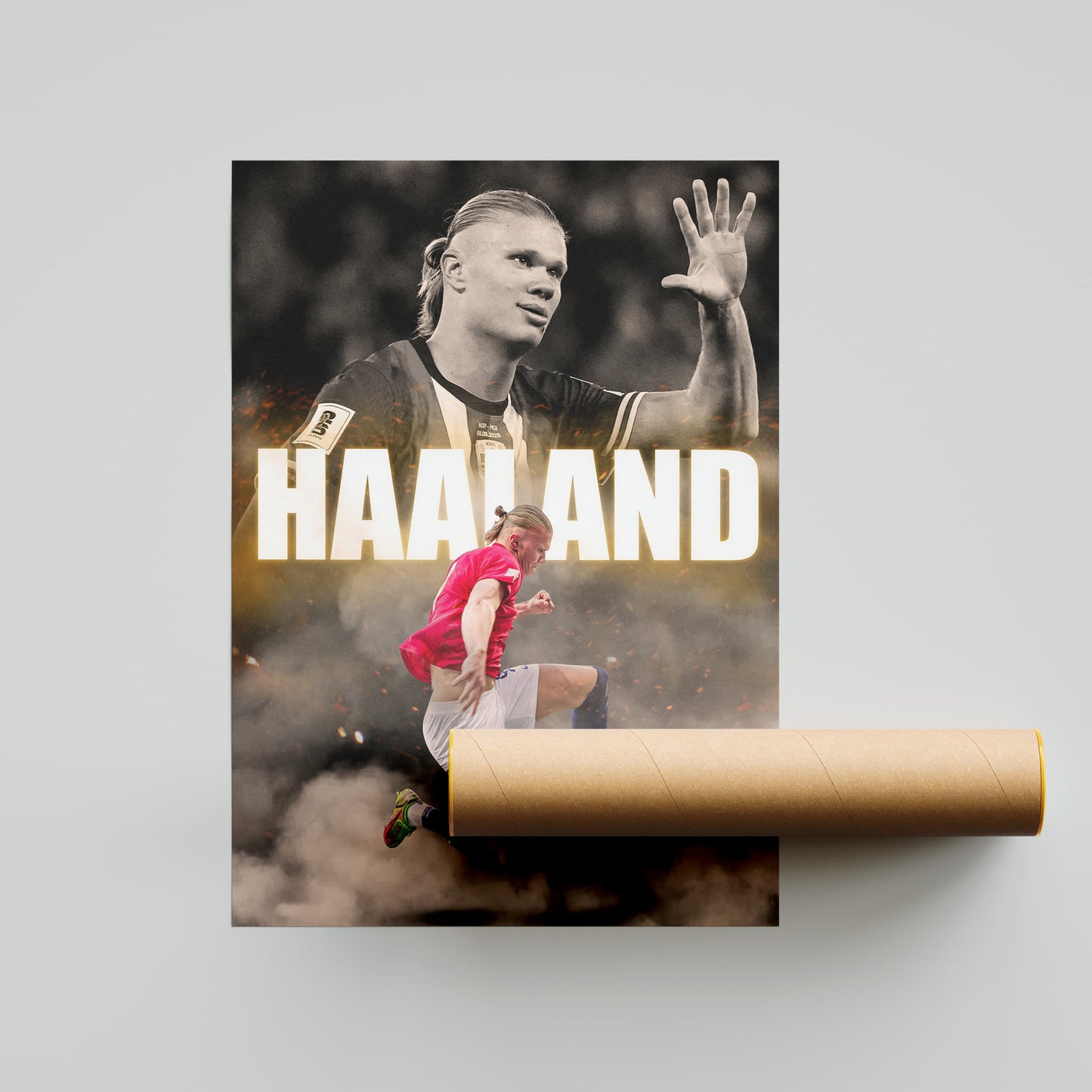 Erling Haaland Norway Poster