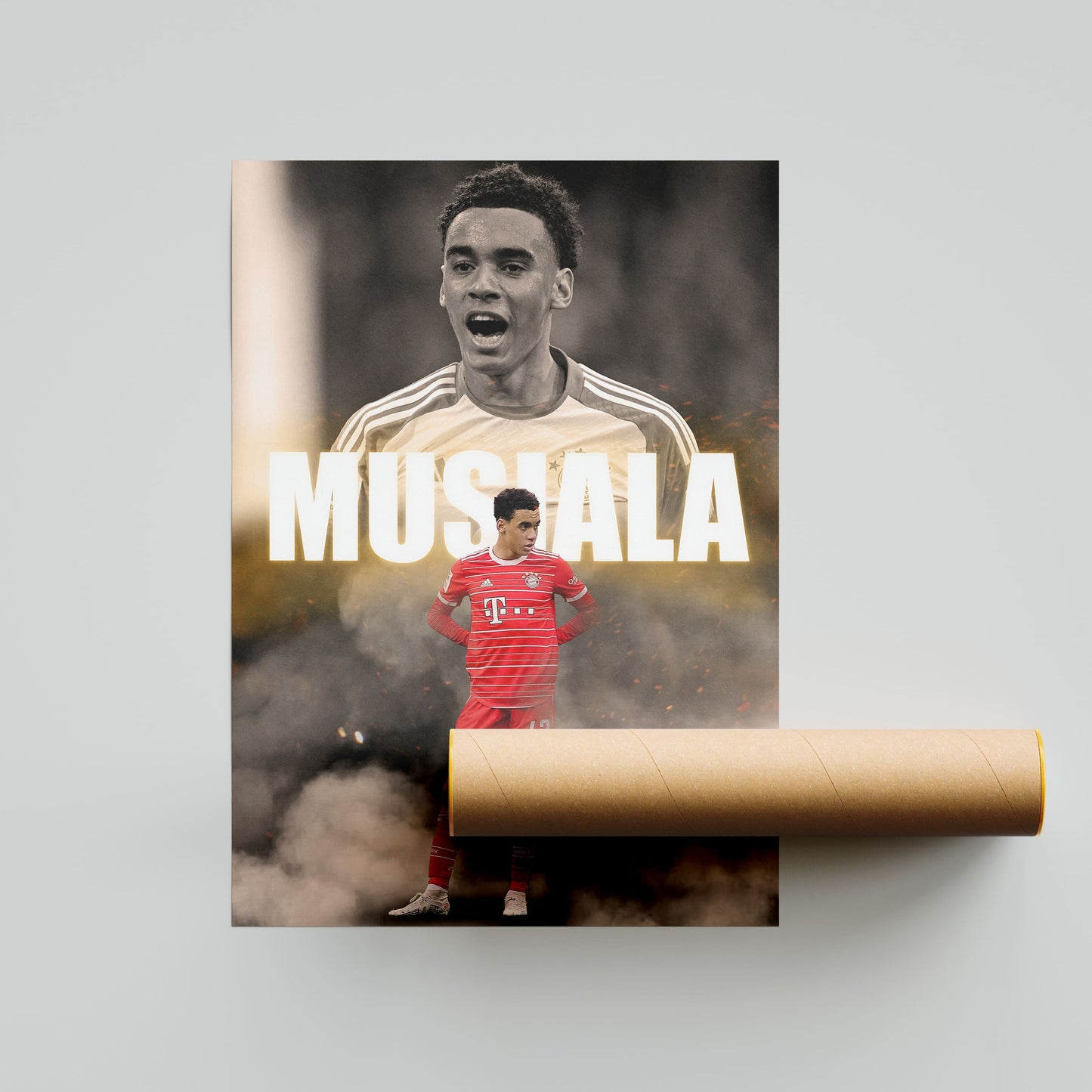 Jamal Musiala Bayern Munich Poster - FootballCorner