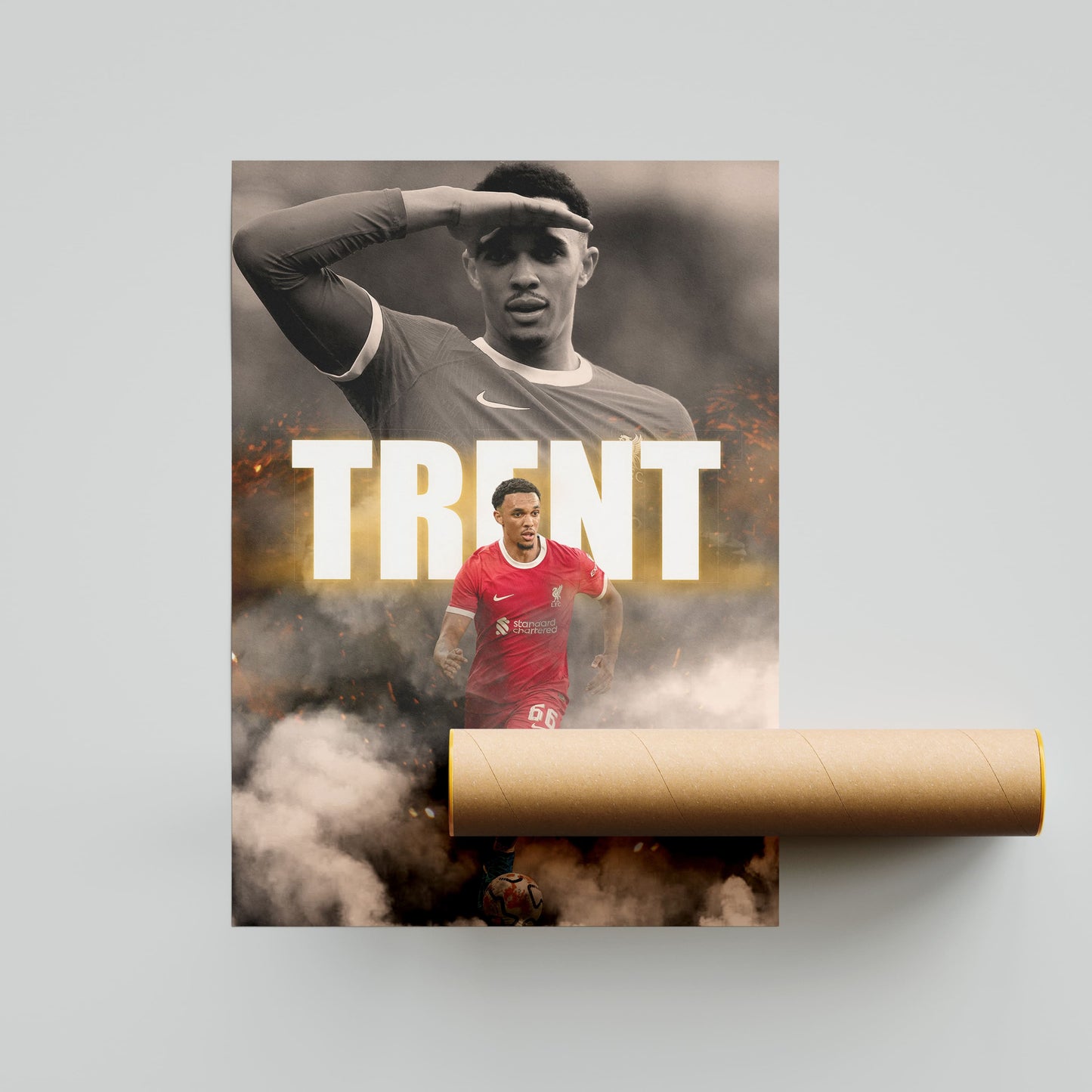 Trent Alexander-Arnold Liverpool Football Poster - FootballCorner