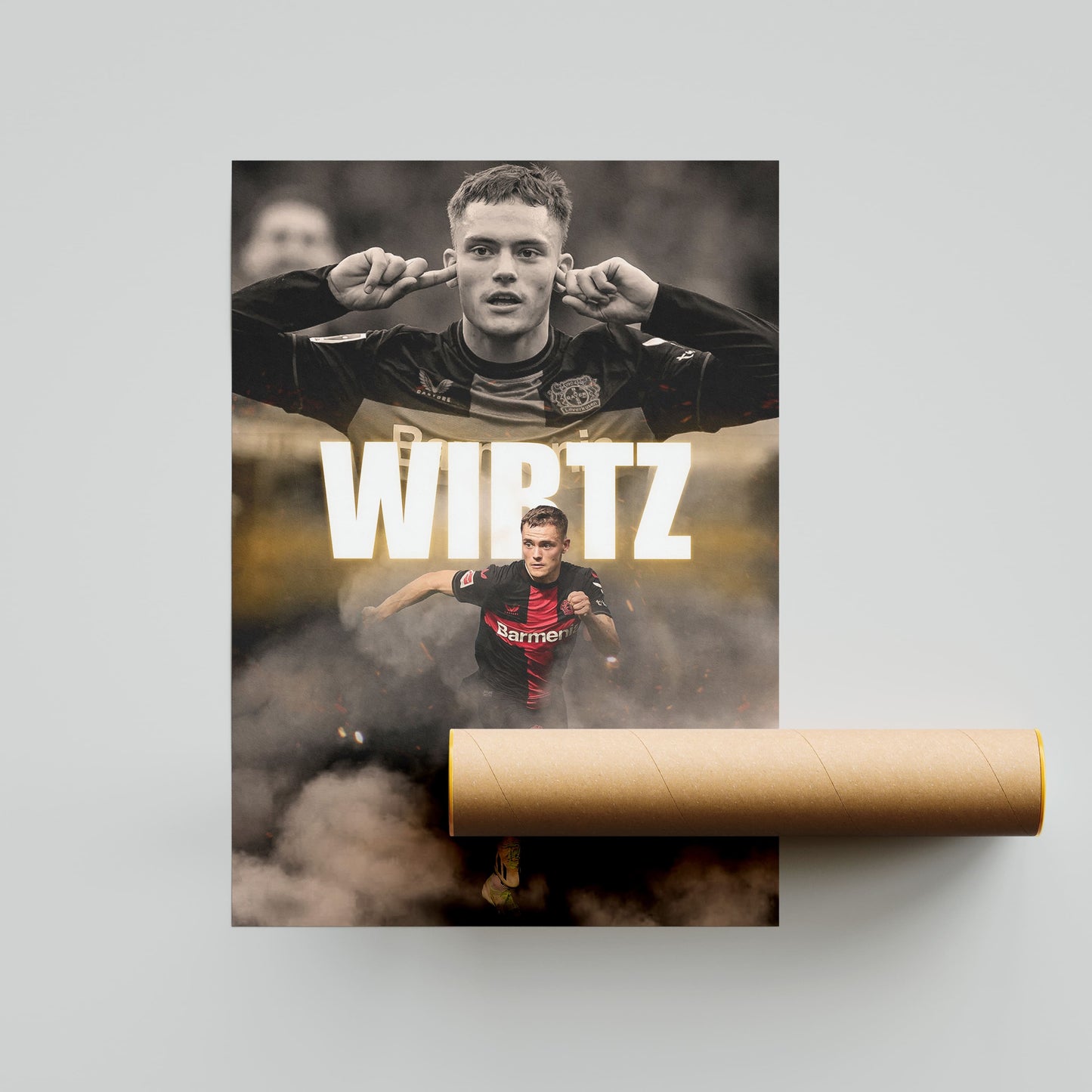 Florian Wirtz Bayer Leverkusen Poster - FootballCorner