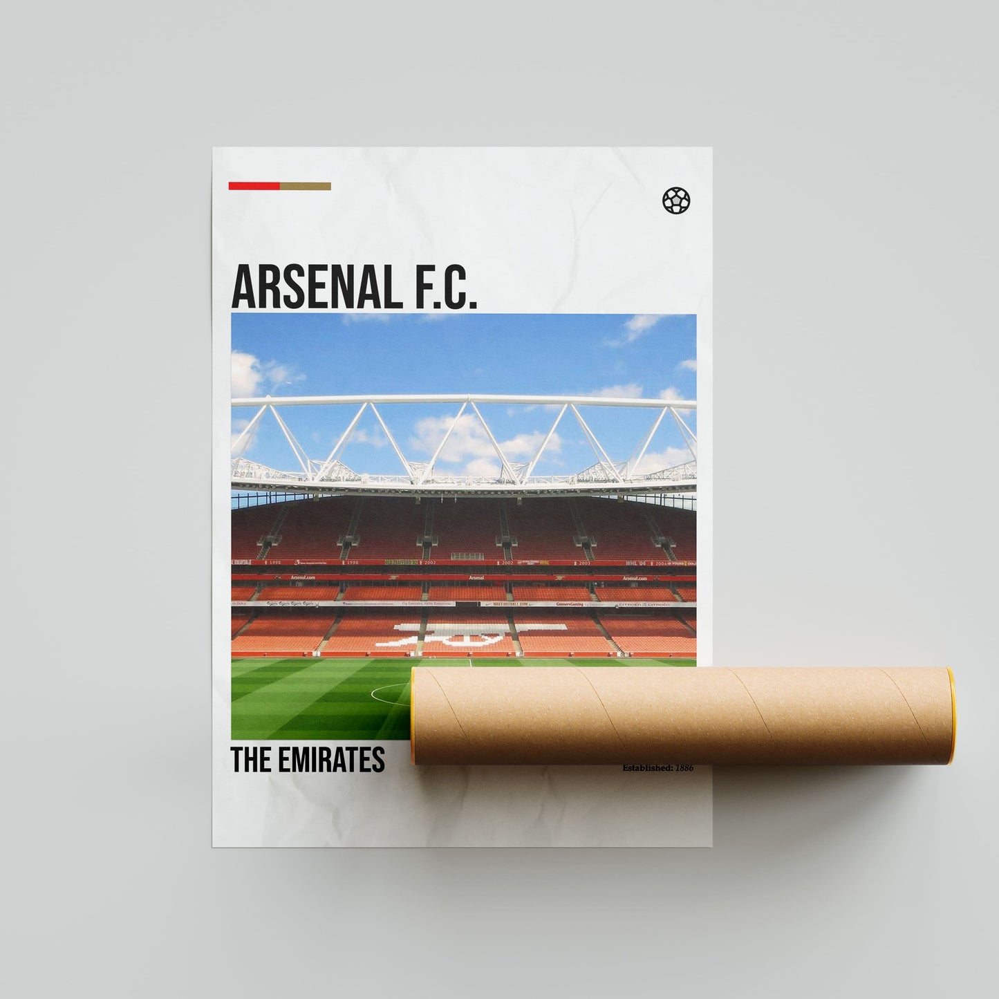 Arsenal Emirates Stadium Football Poster - FootballCorner