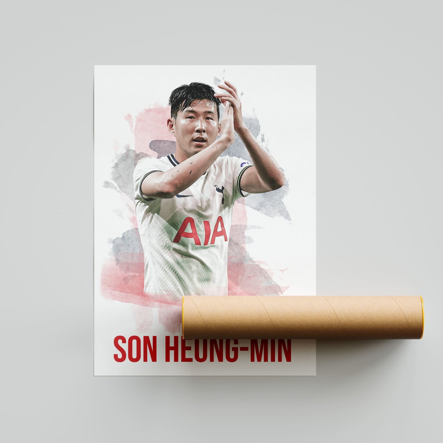 Son Heung-min Tottenham Hotspur Football Poster - FootballCorner