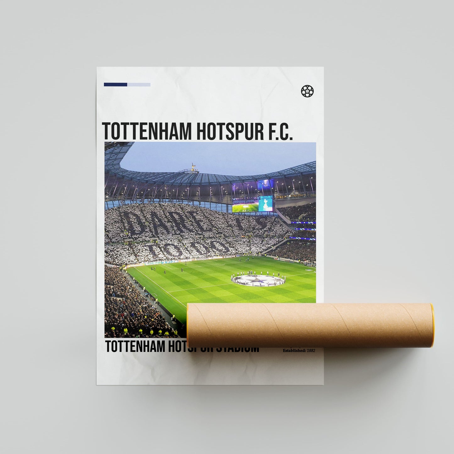 Tottenham Hotspur Stadium Football Poster - FootballCorner