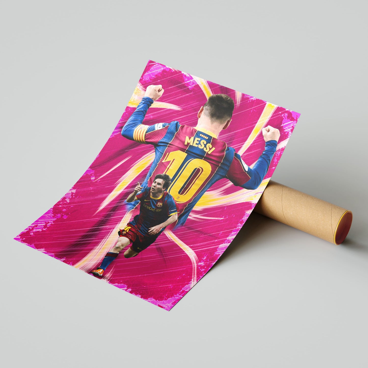 Lionel Messi FC Barcelona Legend Football Poster - FootballCorner