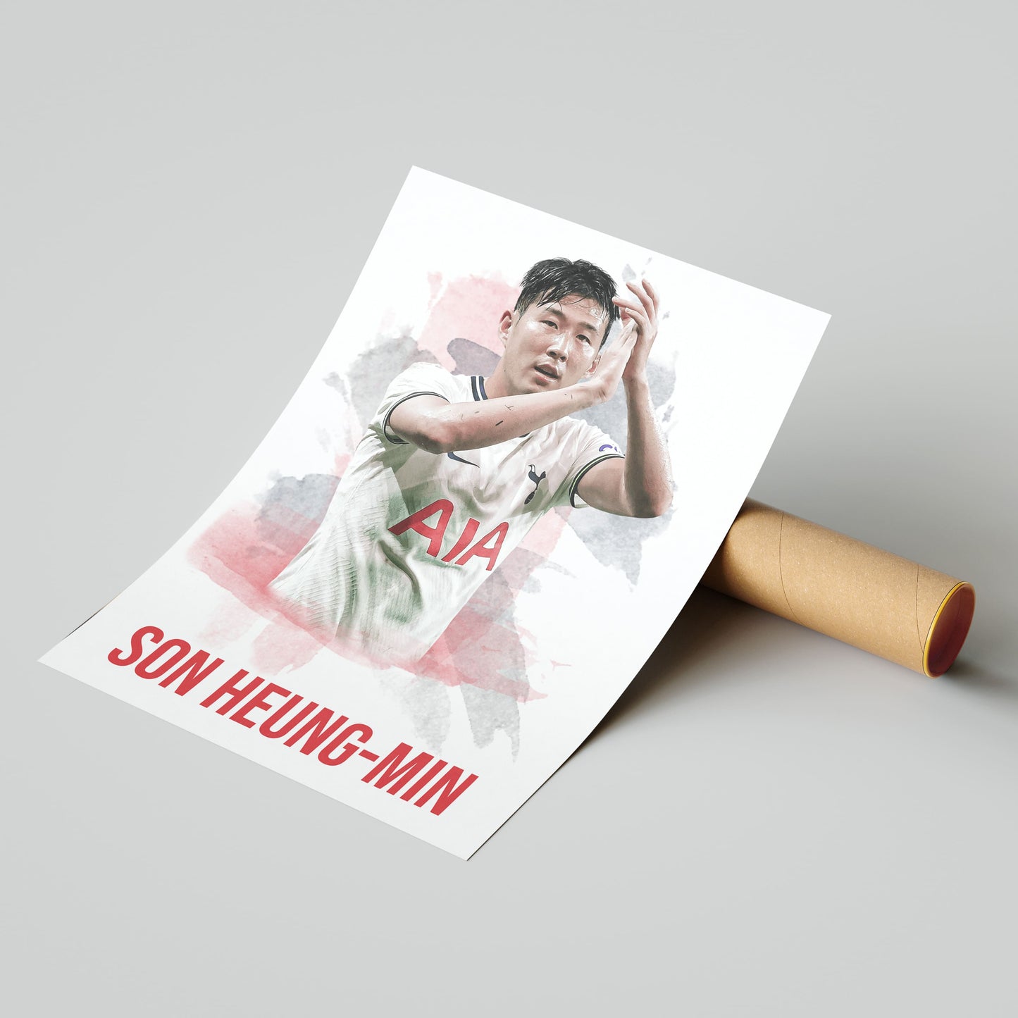 Son Heung-min Tottenham Hotspur Football Poster - FootballCorner