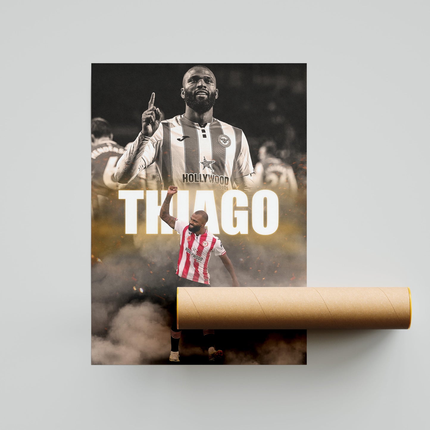 Igor Thiago Brentford F.C. Football Poster