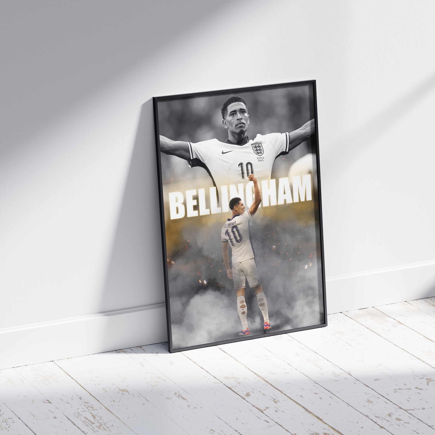 Jude Bellingham England Football Poster - FootballCorner
