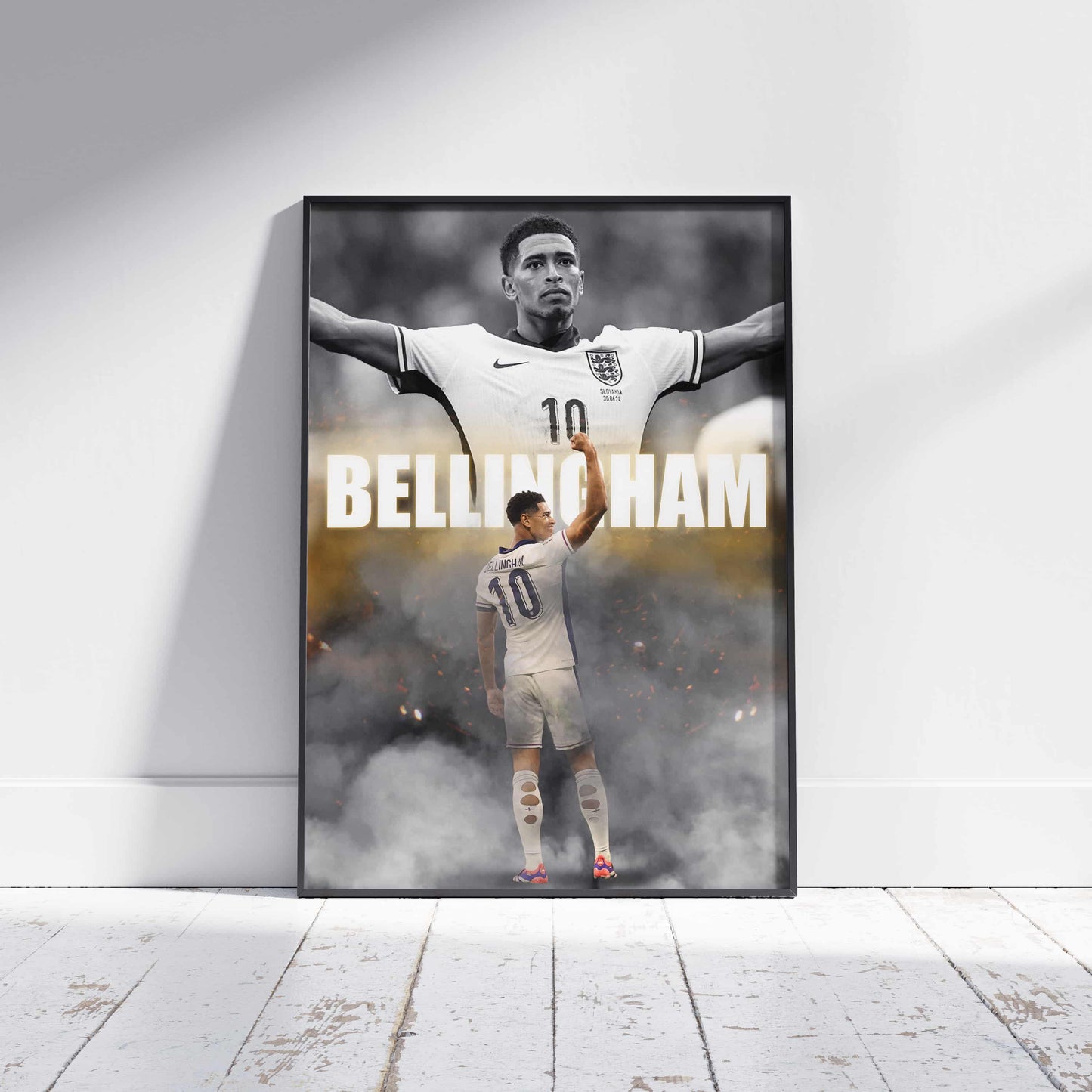 Jude Bellingham England Football Poster - FootballCorner