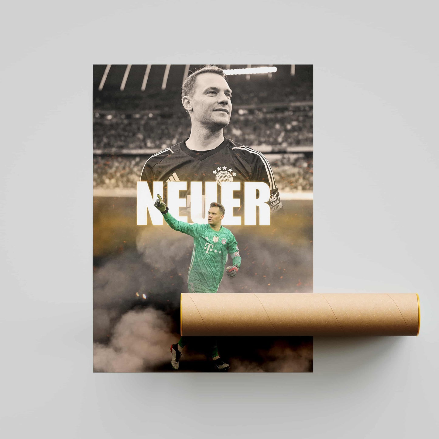 Manuel Neuer Bayern Munich Poster - FootballCorner