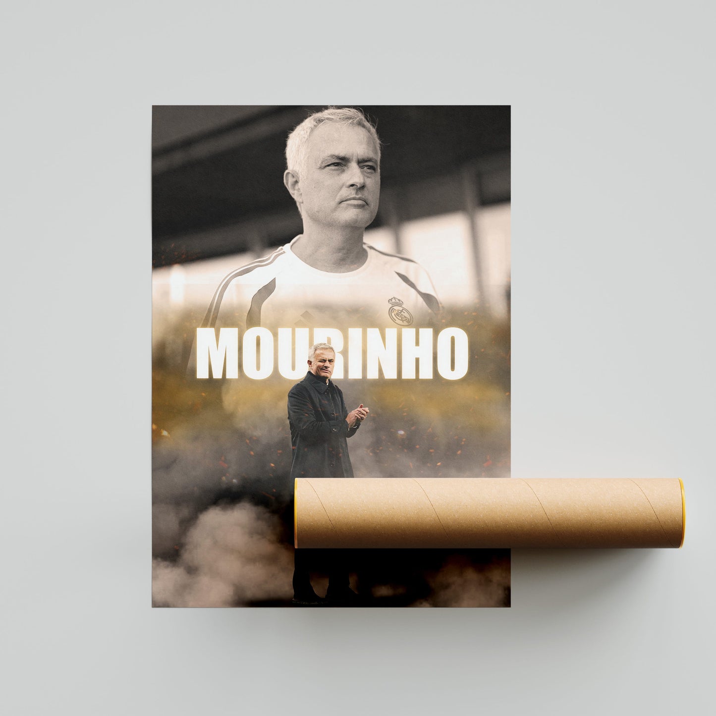 Jose Mourinho Real Madrid Football Poster