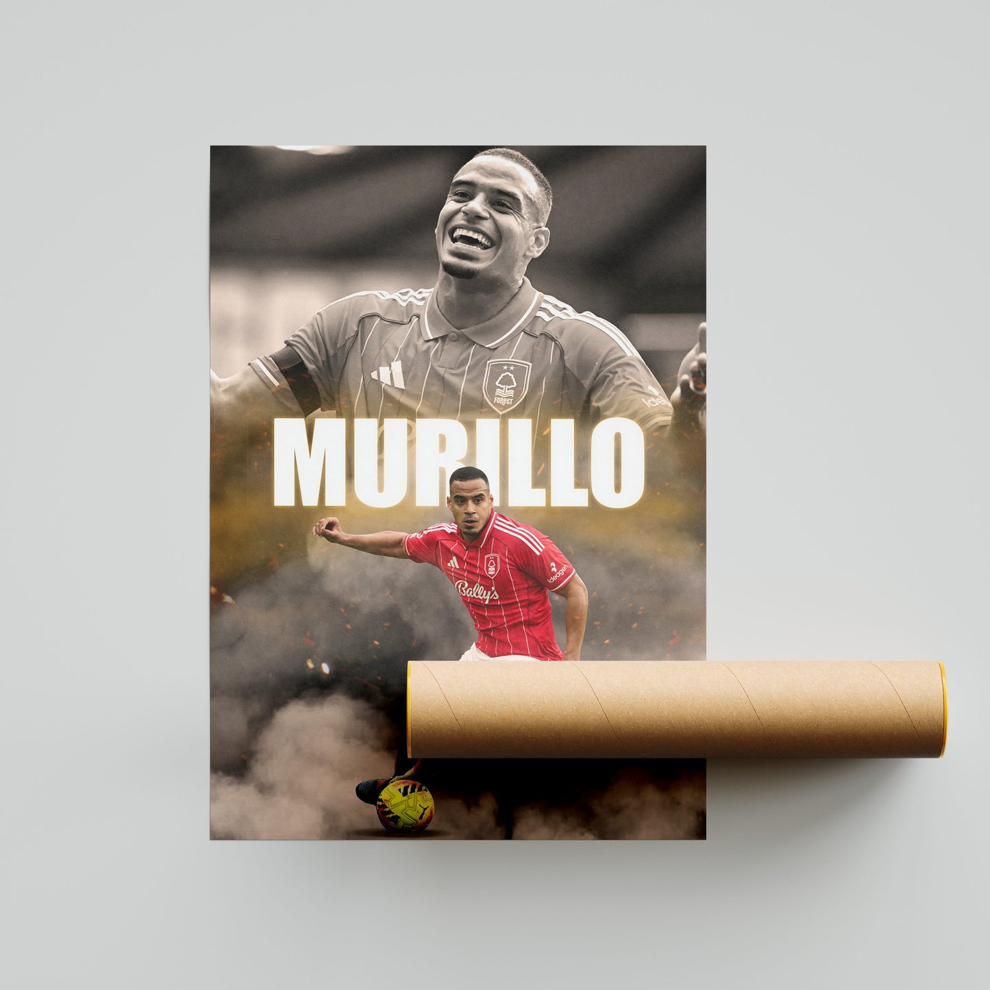 Murillo Nottingham Forest Poster