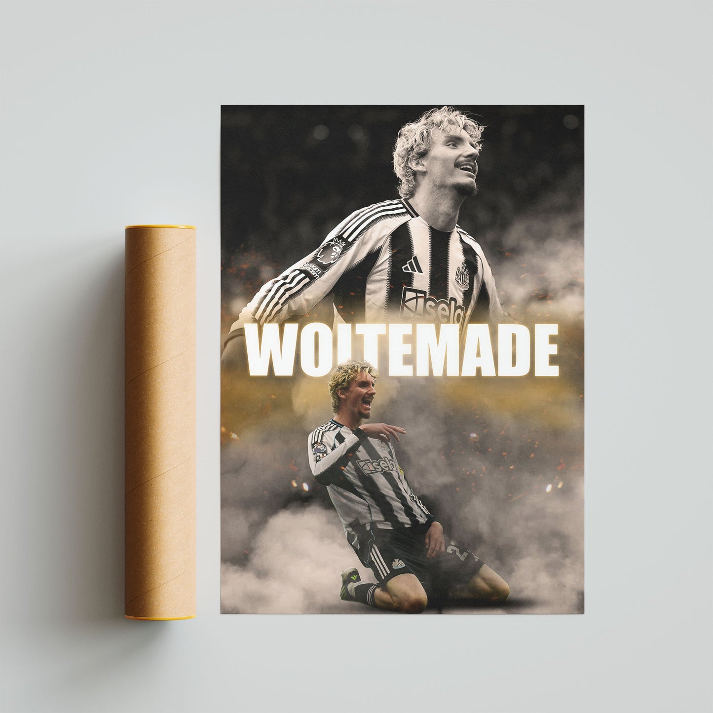 Nick Woltemade Newcastle United Football Poster