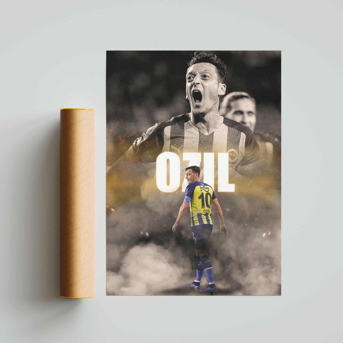 Mesut Ozil Fenerbahce S.K. Football Poster - FootballCorner