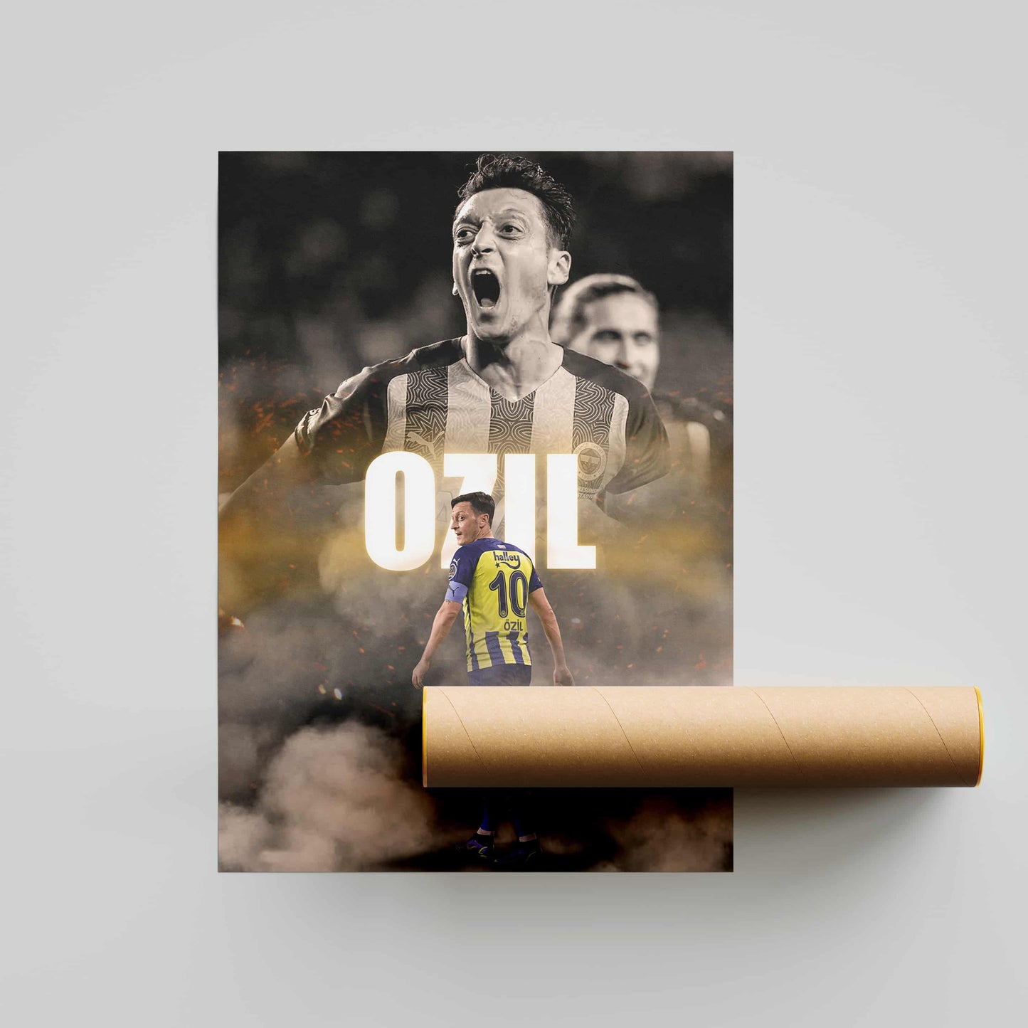 Mesut Ozil Fenerbahce S.K. Football Poster - FootballCorner