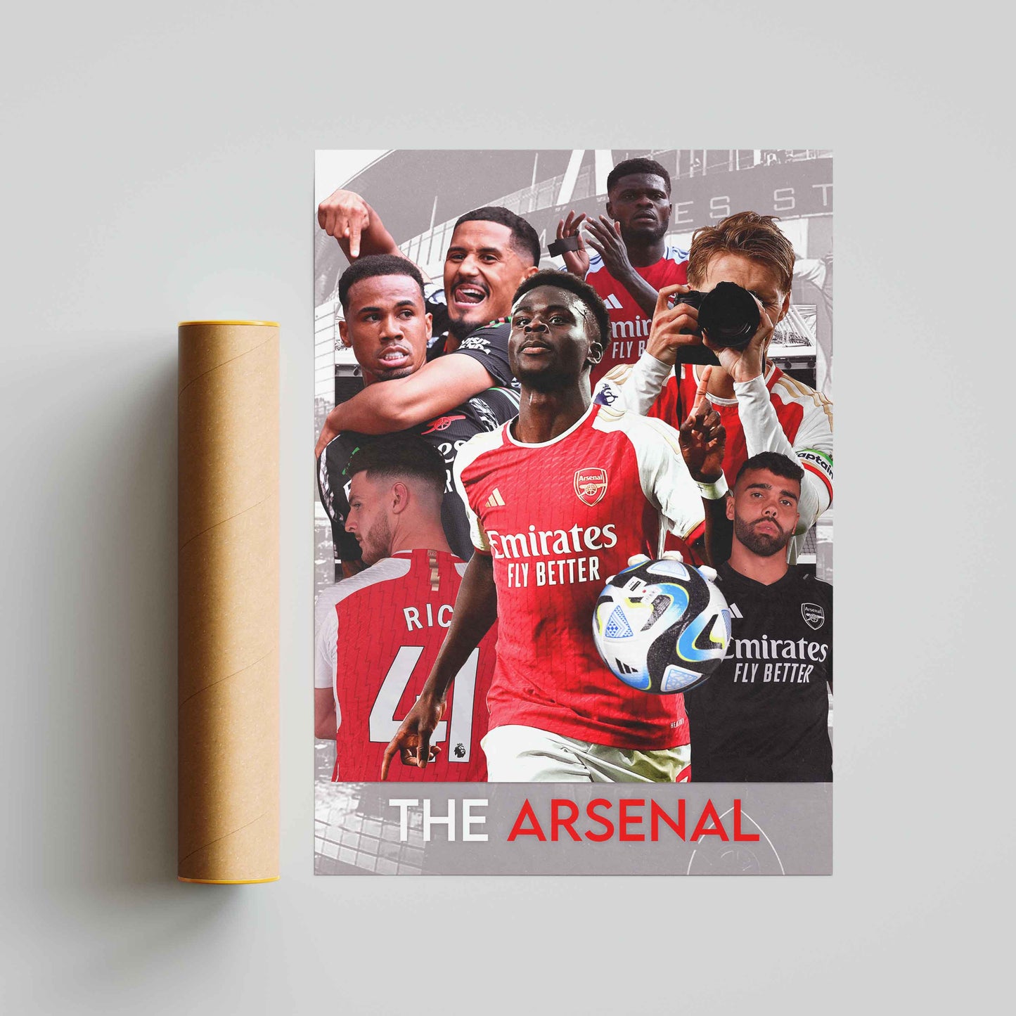 Arsenal Football Team Poster - FootballCorner