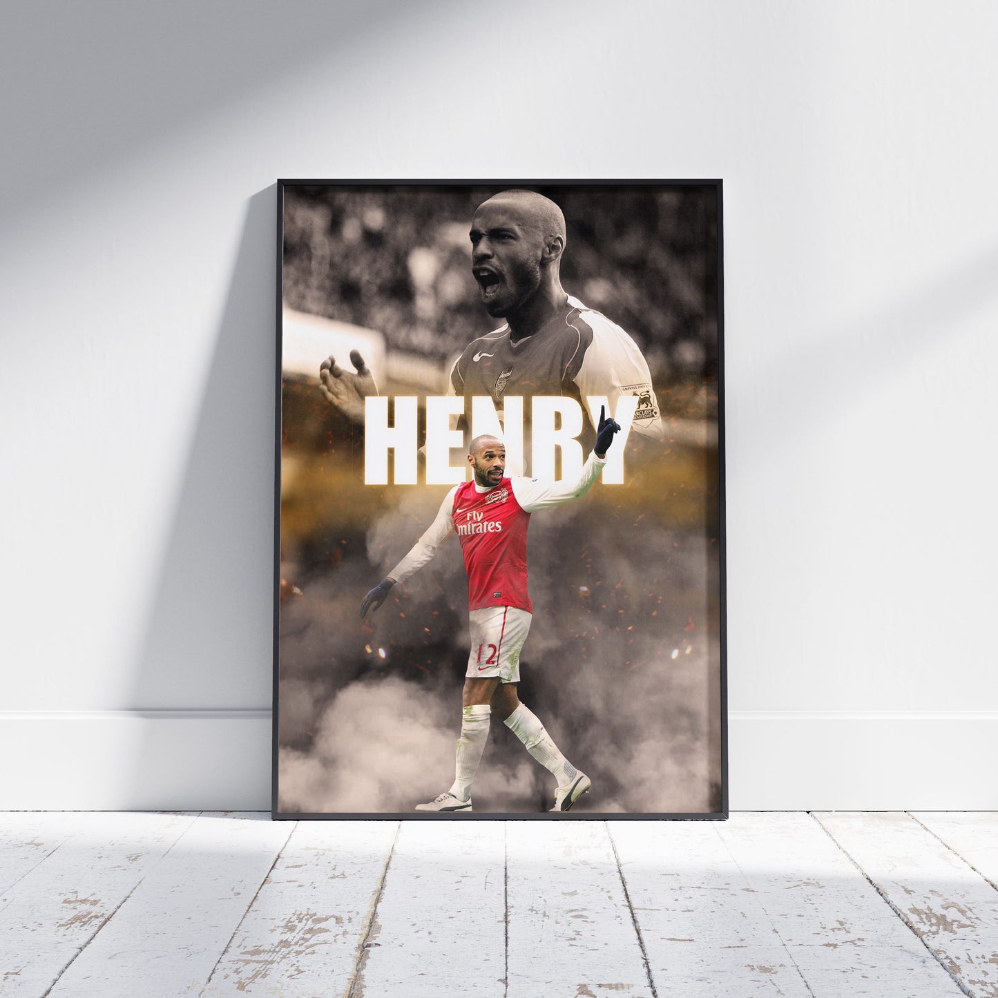 Thierry Henry Football Poster - FootballCorner