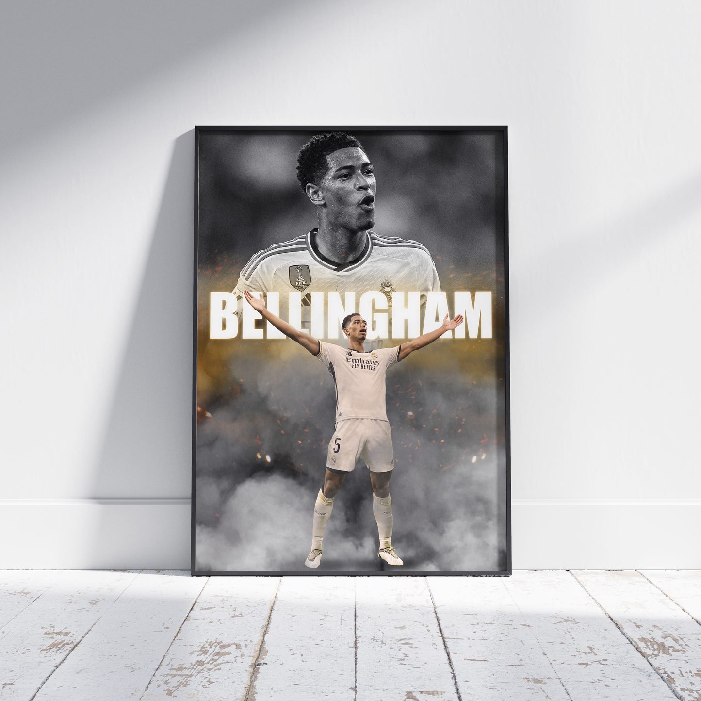 Jude Bellingham Real Madrid Football Poster - FootballCorner