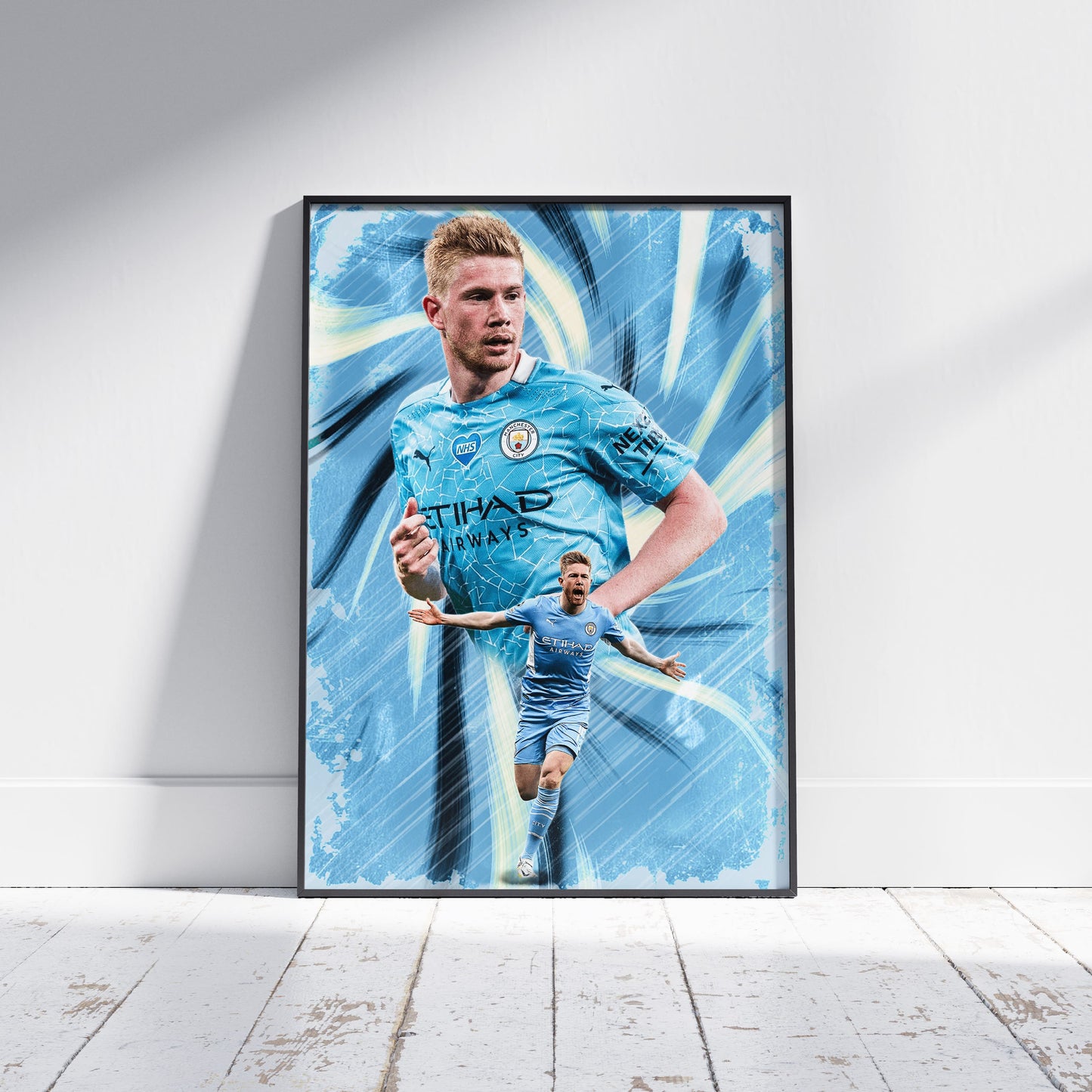 Kevin De Bruyne Football Poster - FootballCorner