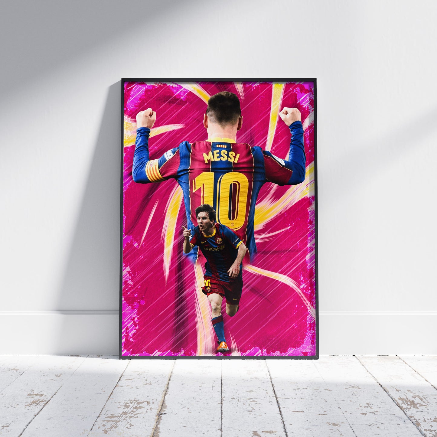 Lionel Messi FC Barcelona Legend Football Poster - FootballCorner