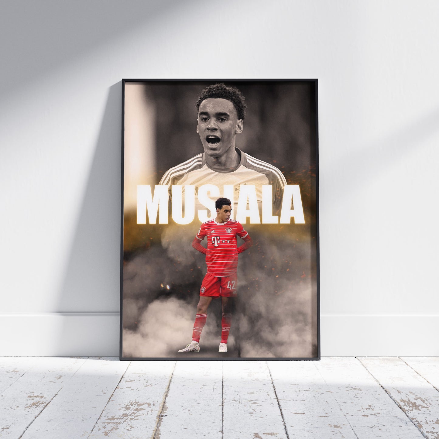 Jamal Musiala Bayern Munich Poster - FootballCorner