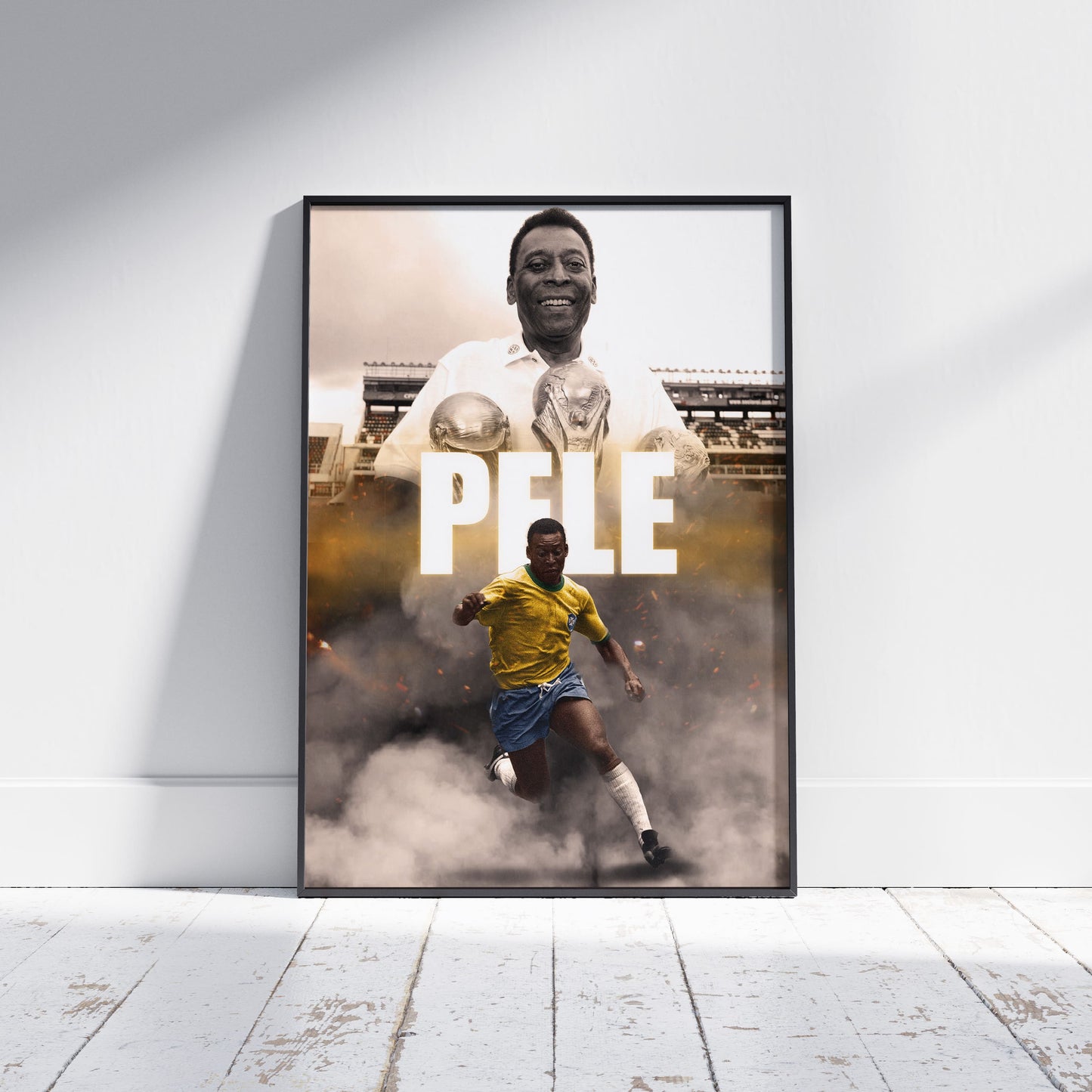 Pele Football Poster - FootballCorner