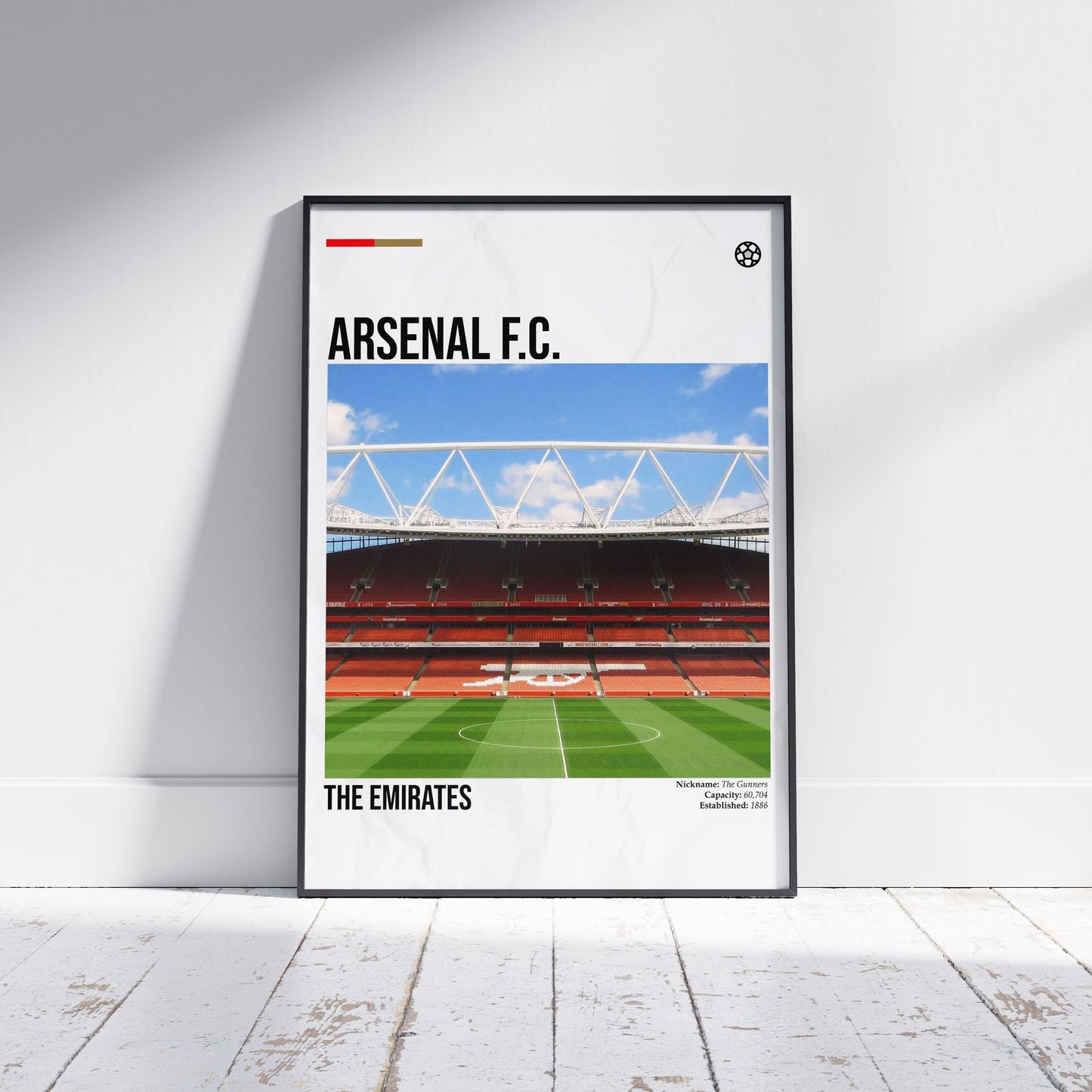 Arsenal Emirates Stadium Football Poster - FootballCorner