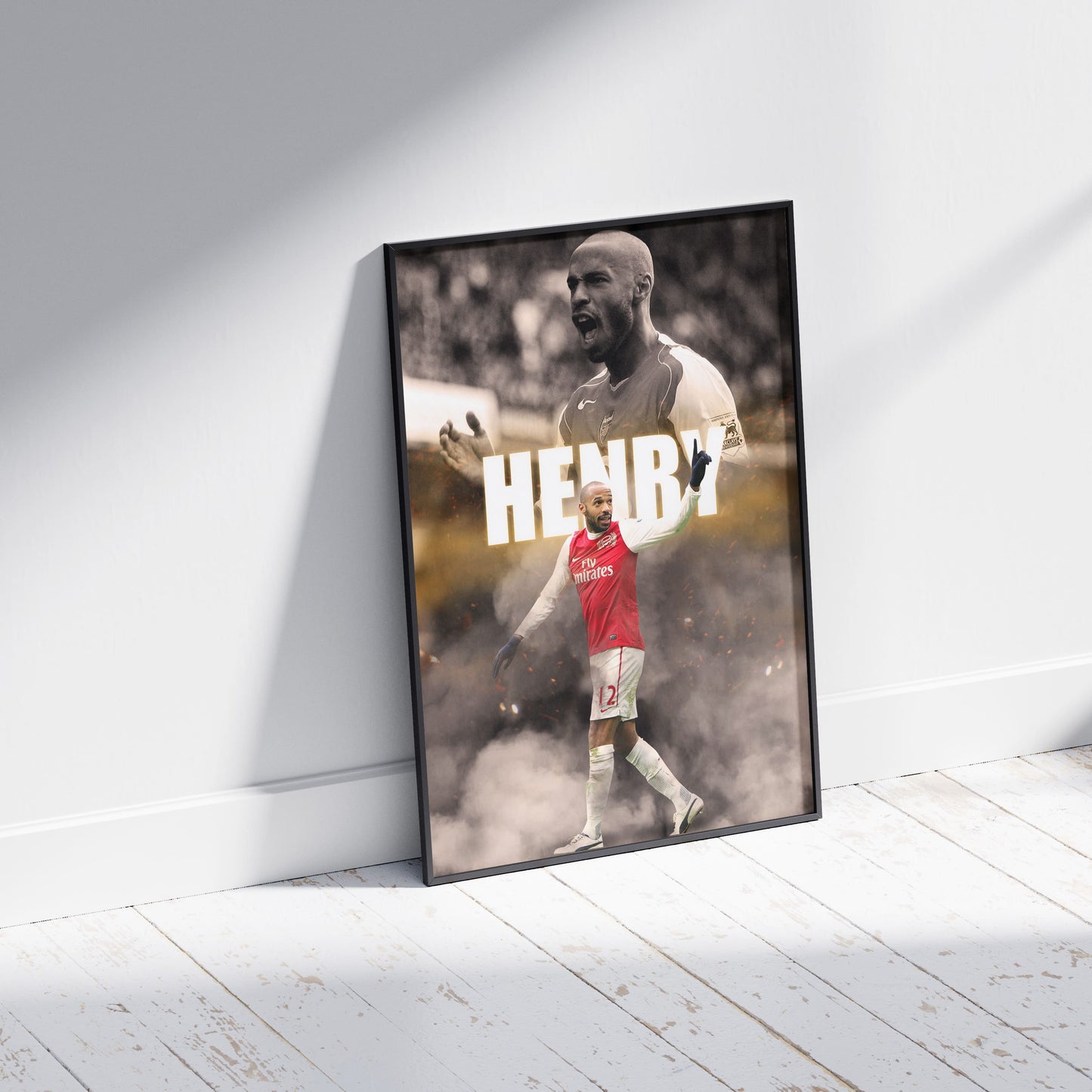 Thierry Henry Football Poster - FootballCorner