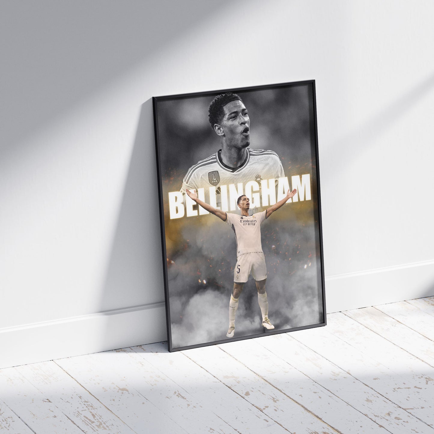 Jude Bellingham Real Madrid Football Poster - FootballCorner