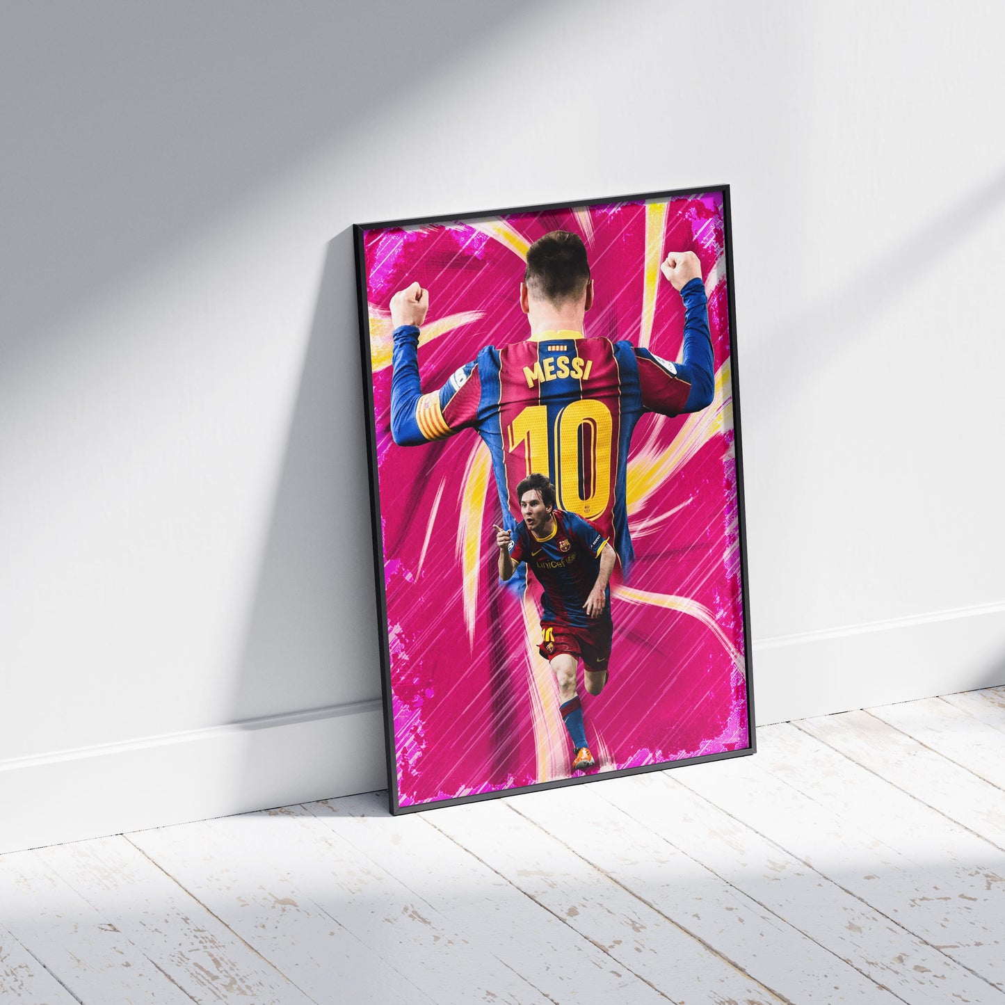 Lionel Messi FC Barcelona Legend Football Poster - FootballCorner