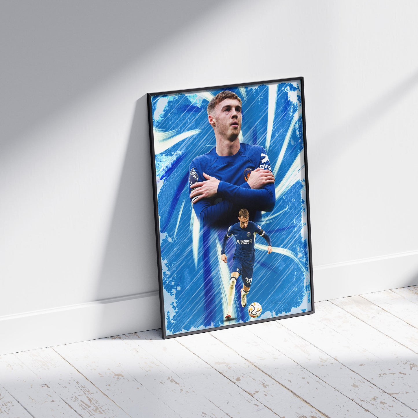 Cole Palmer Chelsea Football Poster - FootballCorner