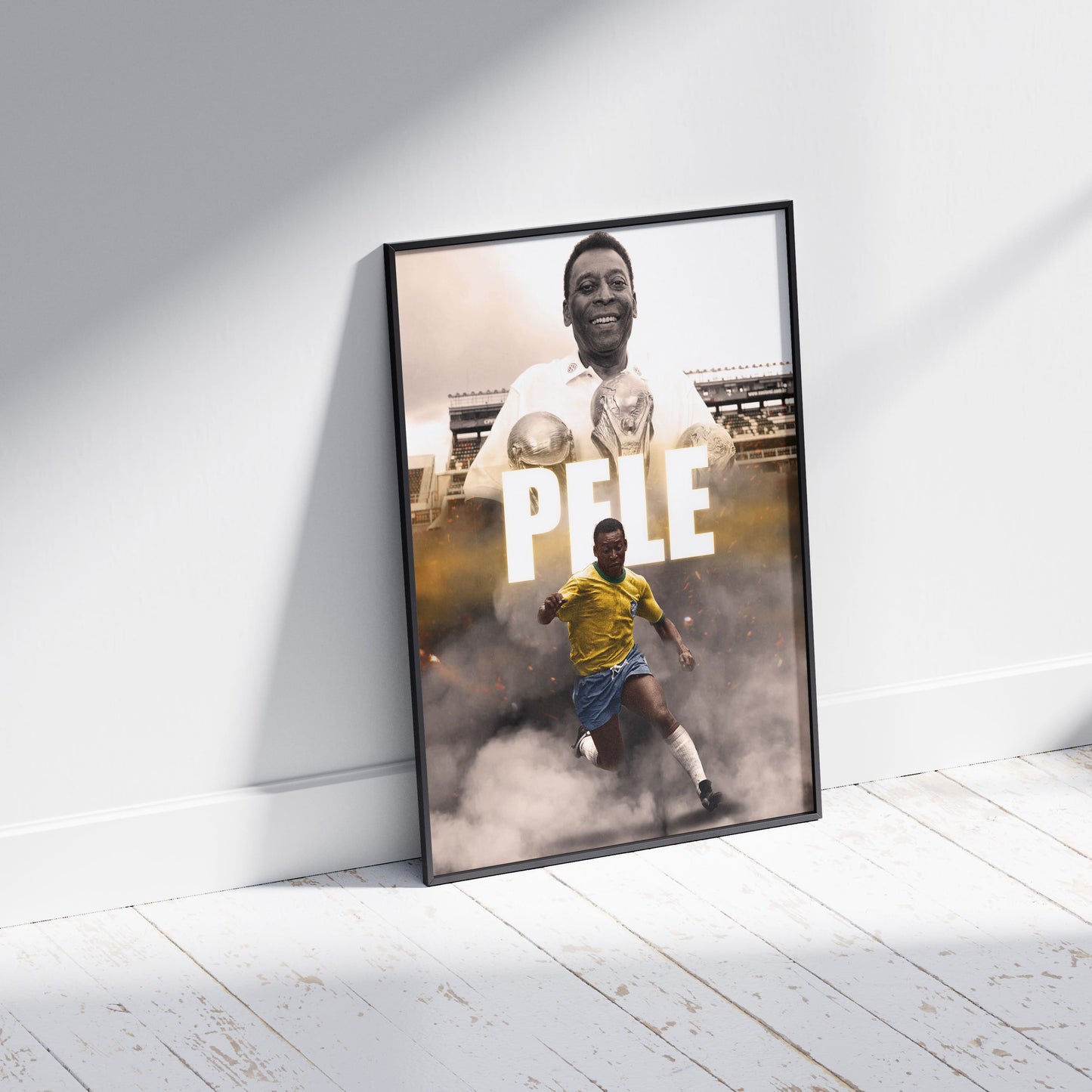 Pele Football Poster - FootballCorner