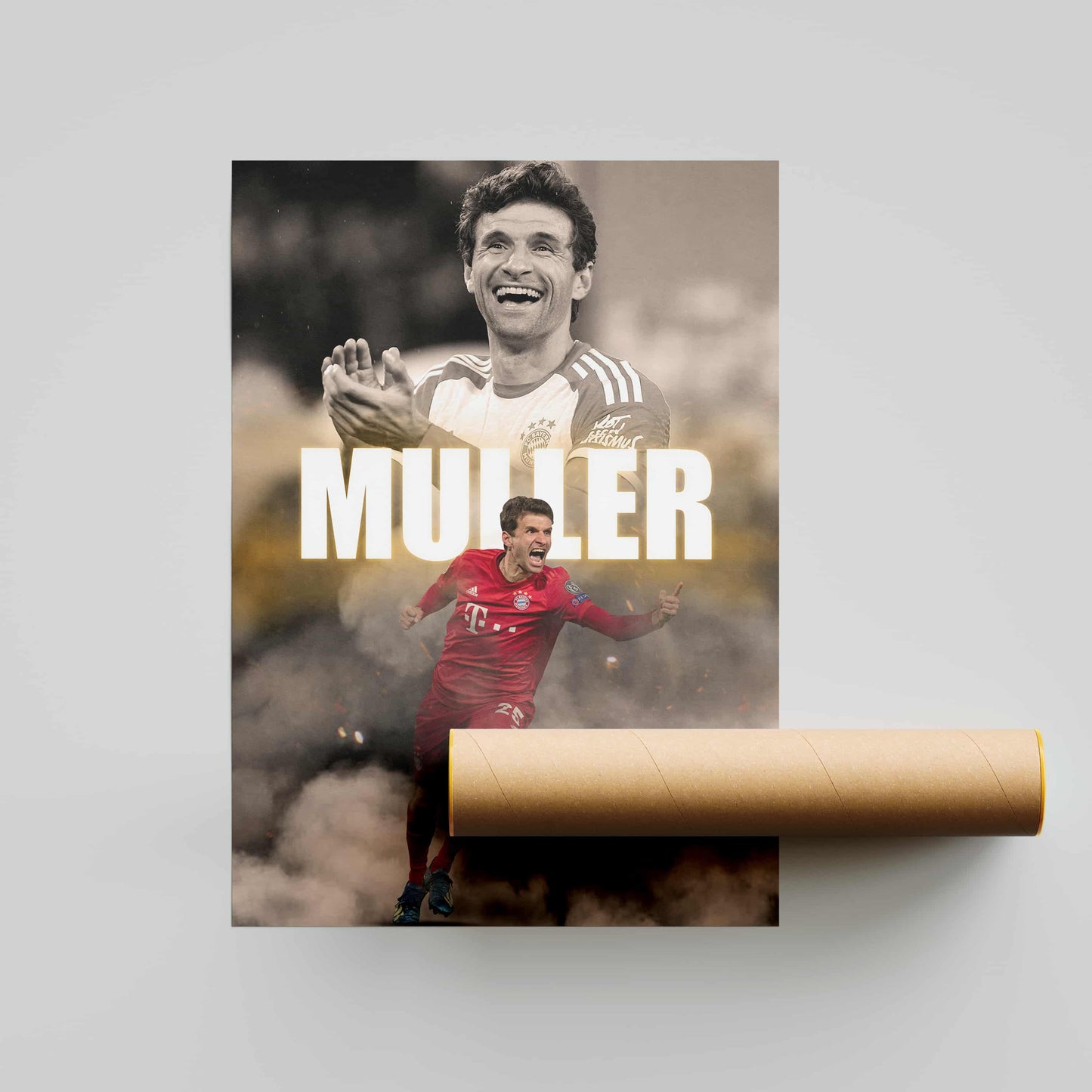 Thomas Muller Bayern Munich Poster - FootballCorner