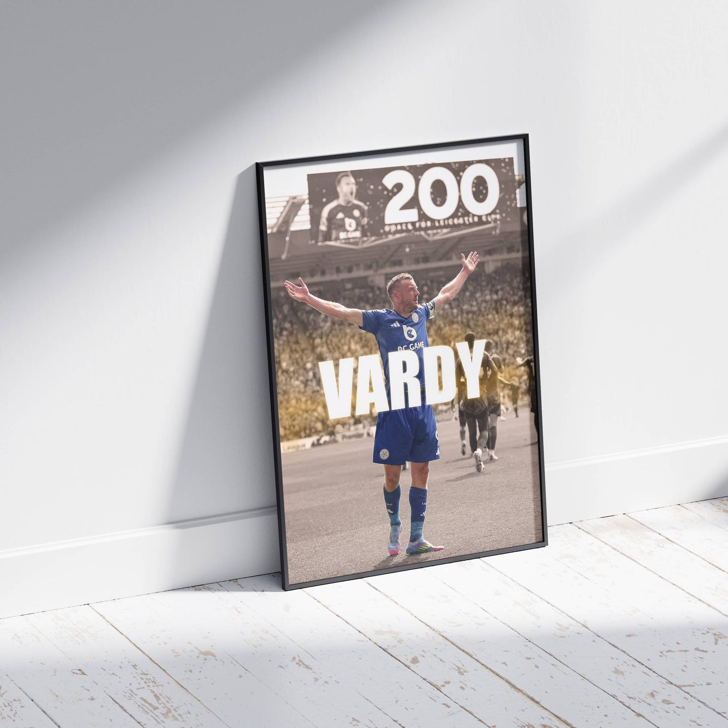Jamie Vardy Leicester City Football Poster Print