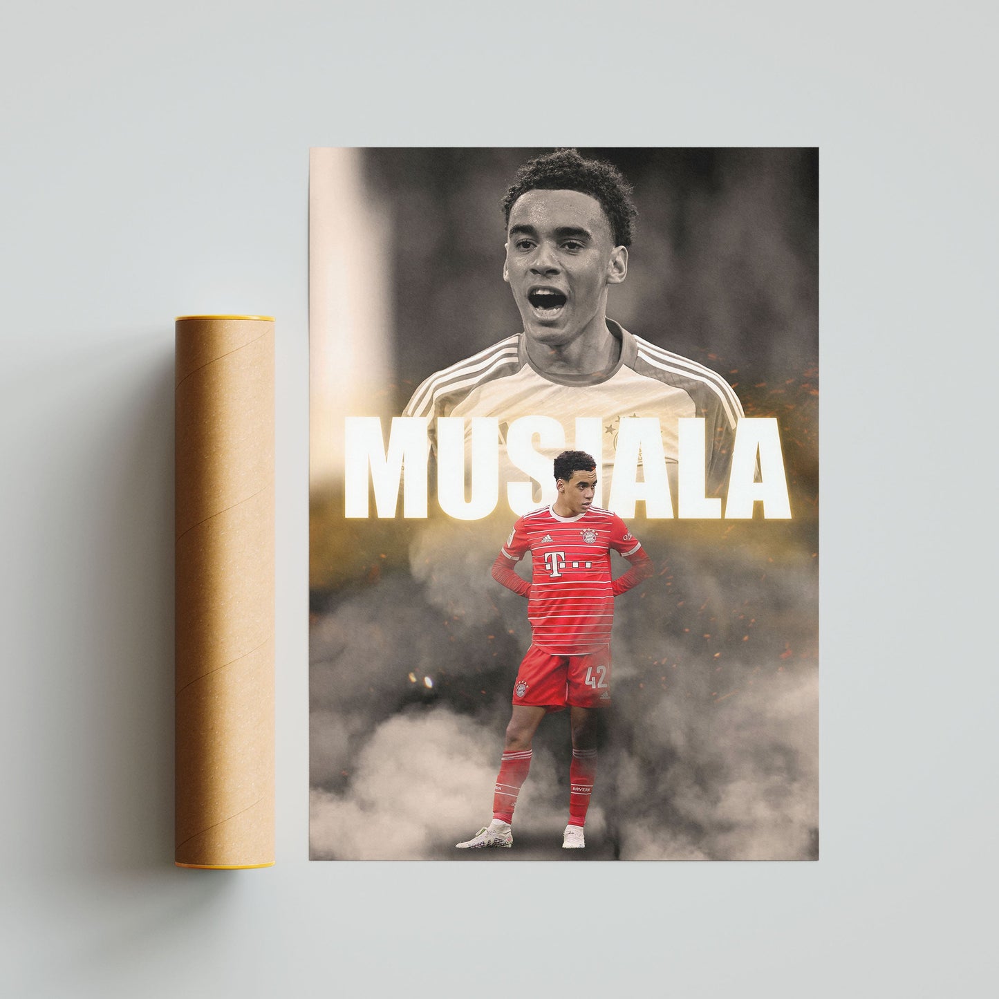 Jamal Musiala Bayern Munich Poster - FootballCorner