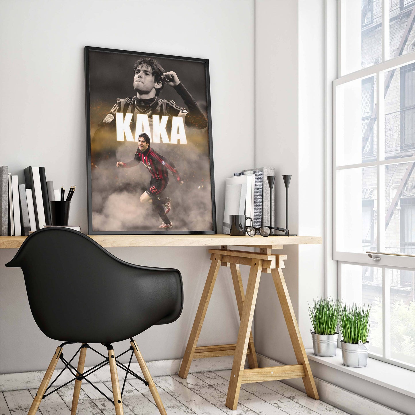 Kaka AC Milan Football Poster - FootballCorner