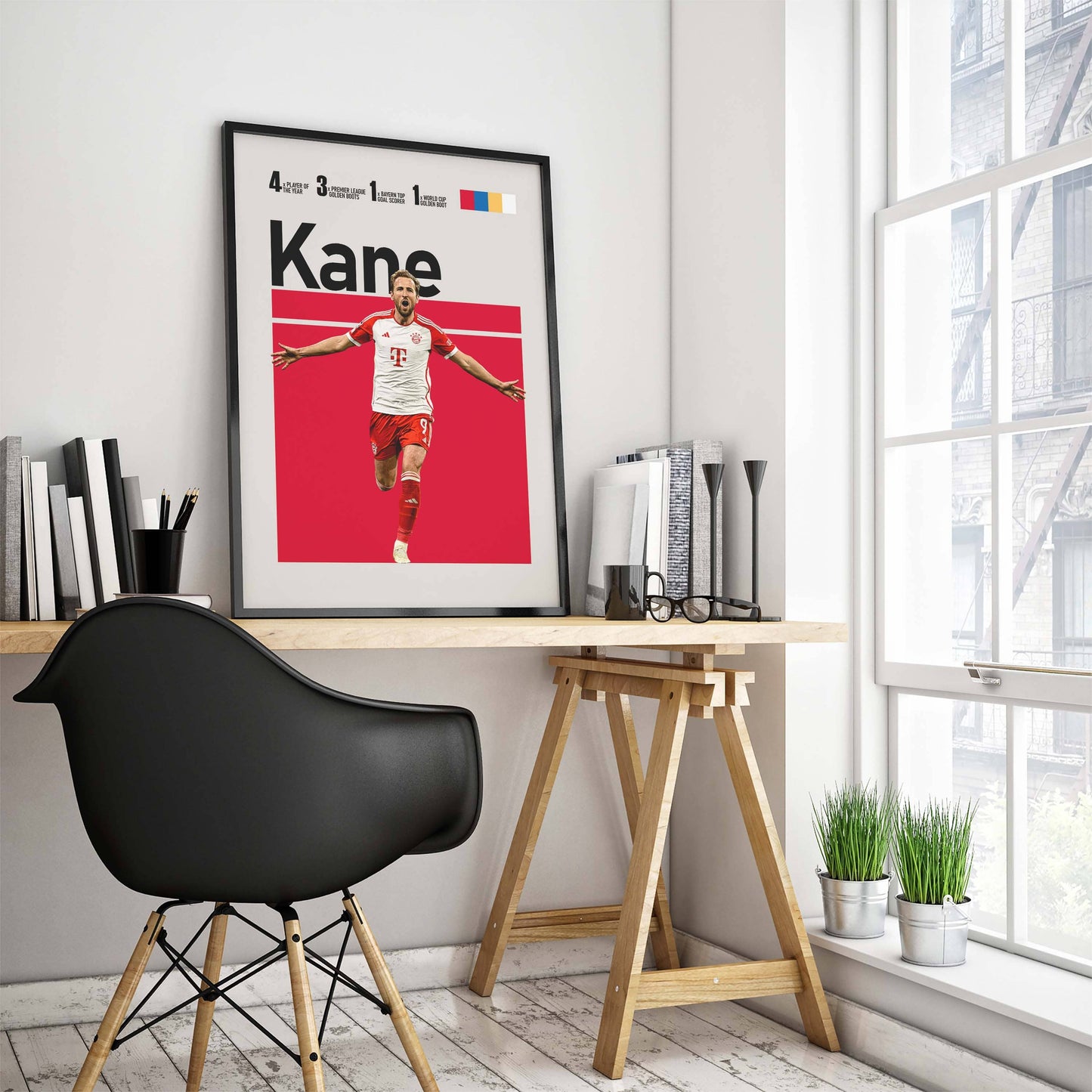 Harry Kane Bayern Munich FC Poster - FootballCorner