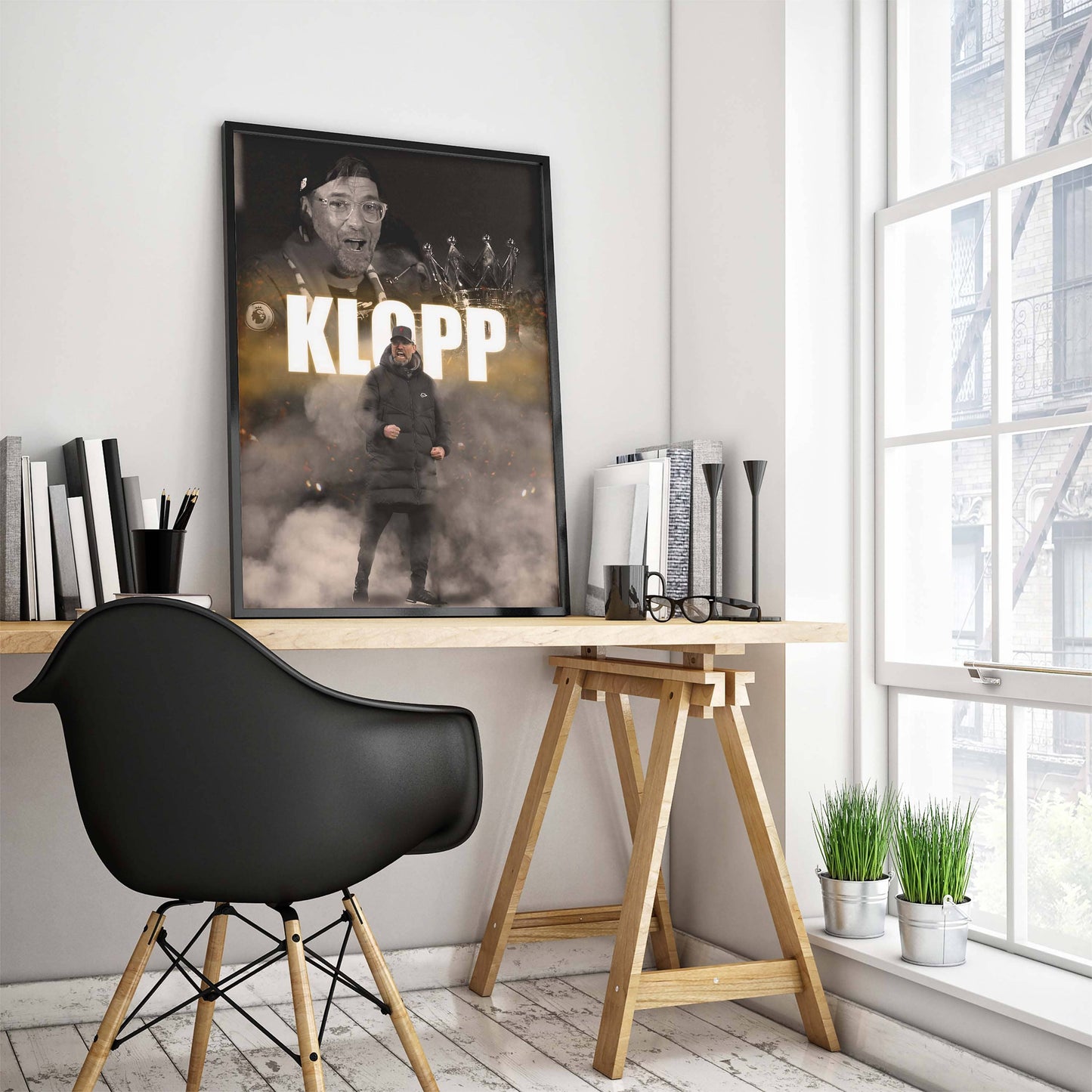 Jurgen Klopp Liverpool Football Poster - FootballCorner
