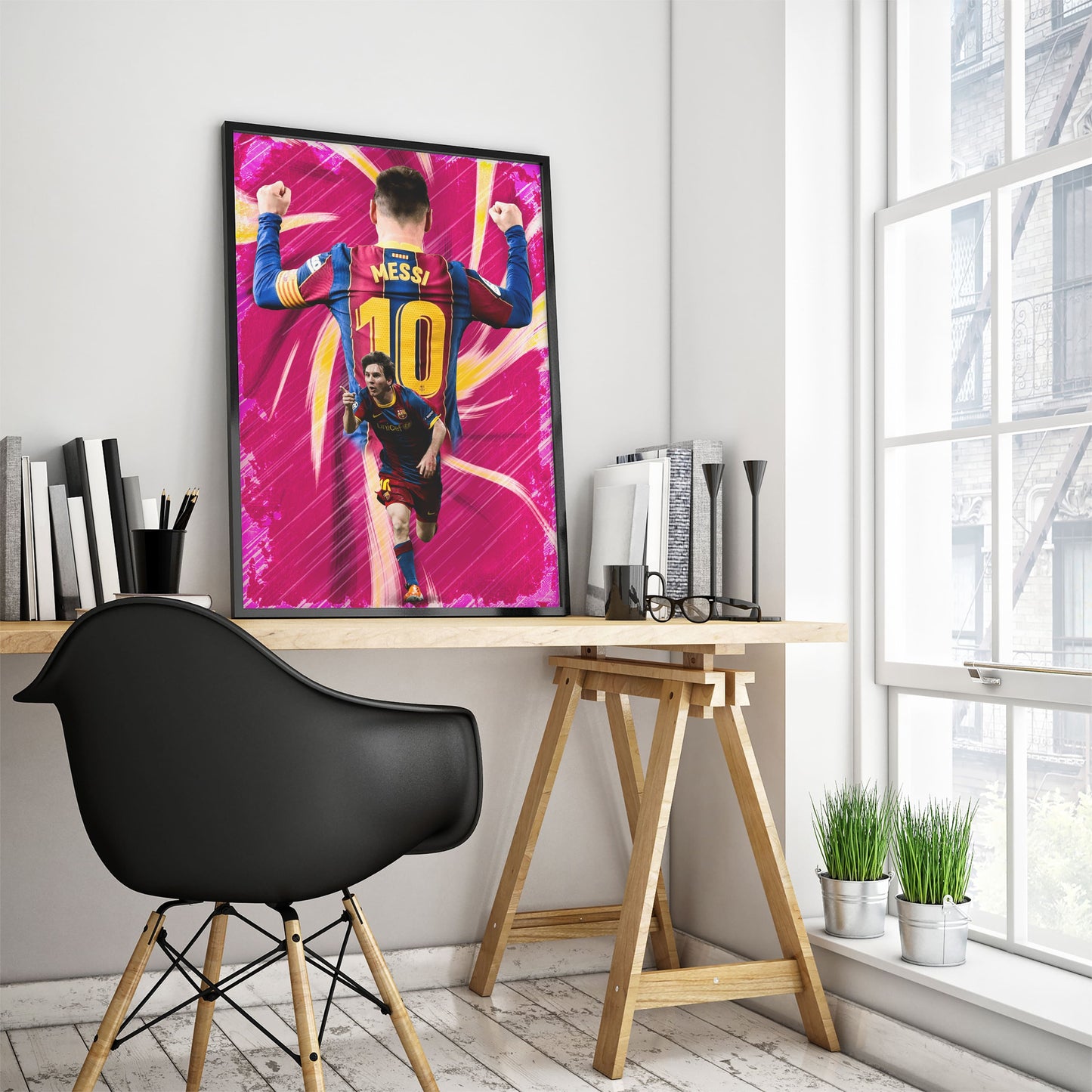 Lionel Messi FC Barcelona Legend Football Poster - FootballCorner