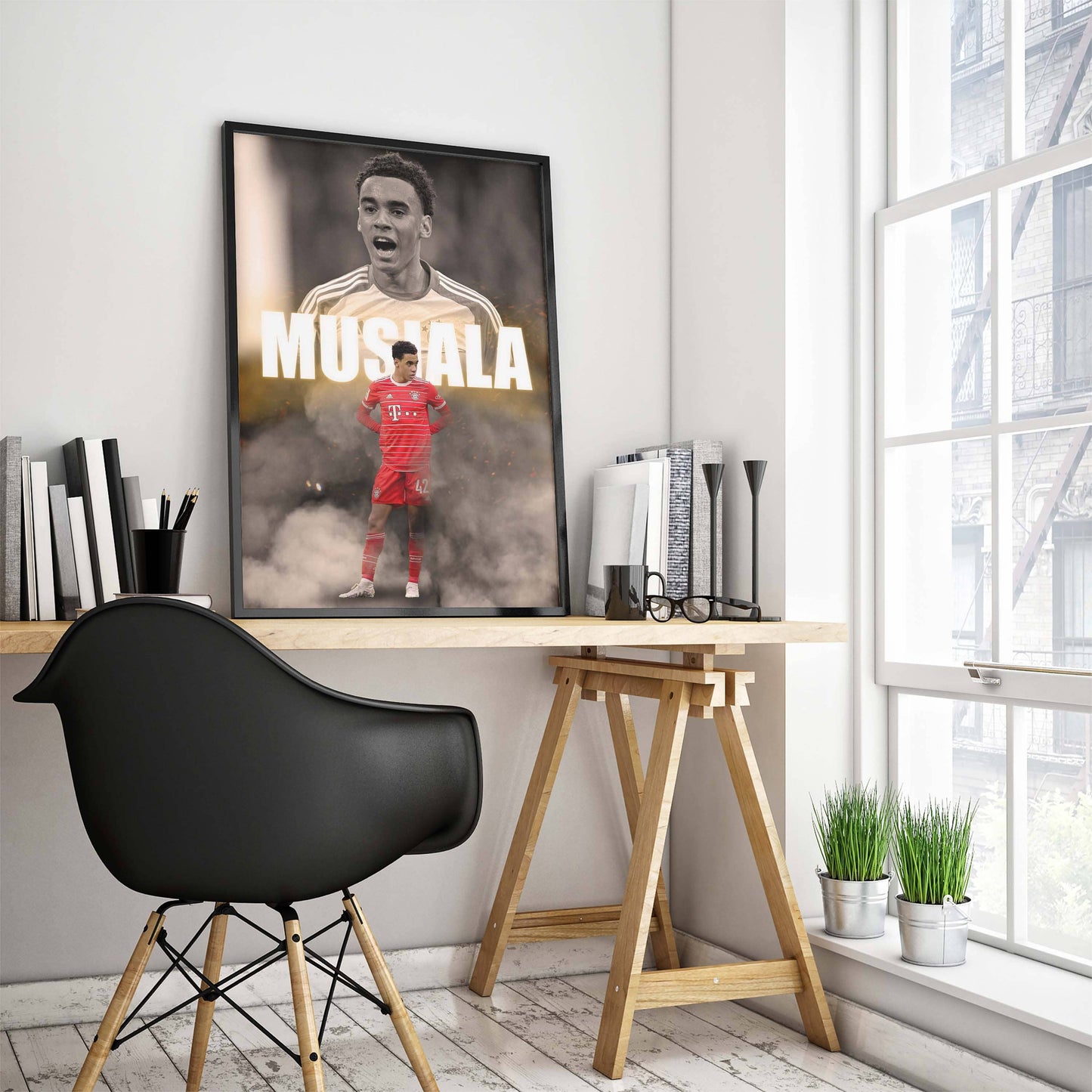 Jamal Musiala Bayern Munich Poster - FootballCorner