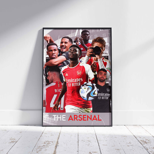 Arsenal Football Team Poster