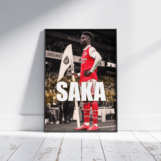 Bukayo Saka Arsenal Poster