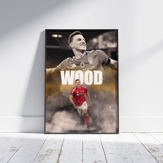 Chris Wood Nottingham Forest Poster