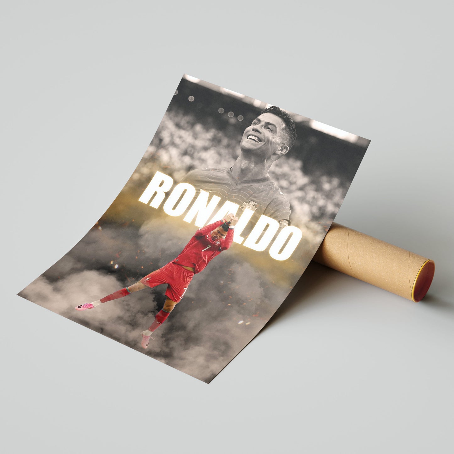 Cristiano Ronaldo Portugal Football Poster