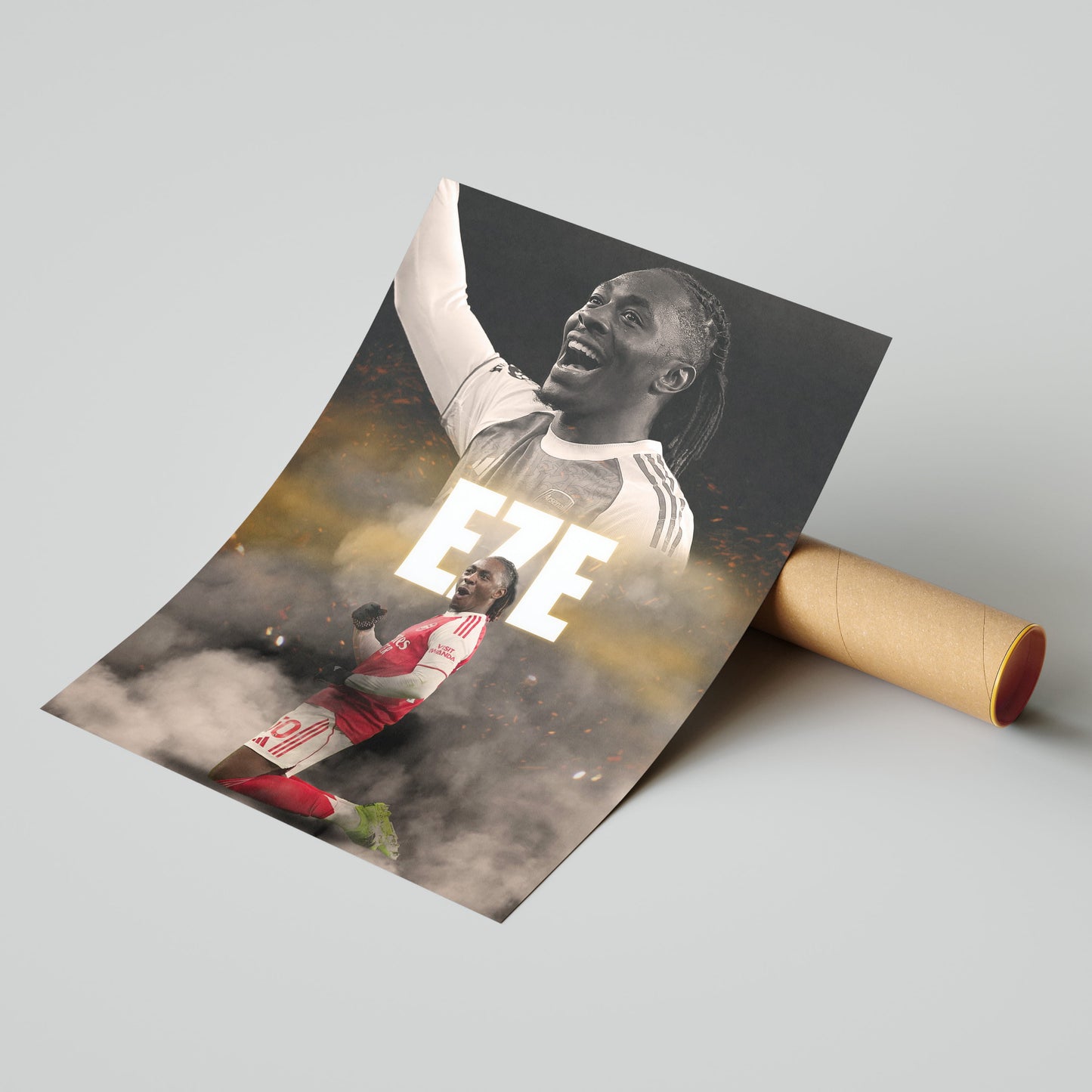 Eberechi Eze Arsenal Football Poster