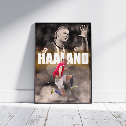 Erling Haaland Norway Poster