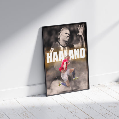 Erling Haaland Norway Poster