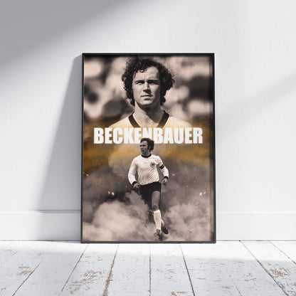 Franz Beckenbauer Football Poster