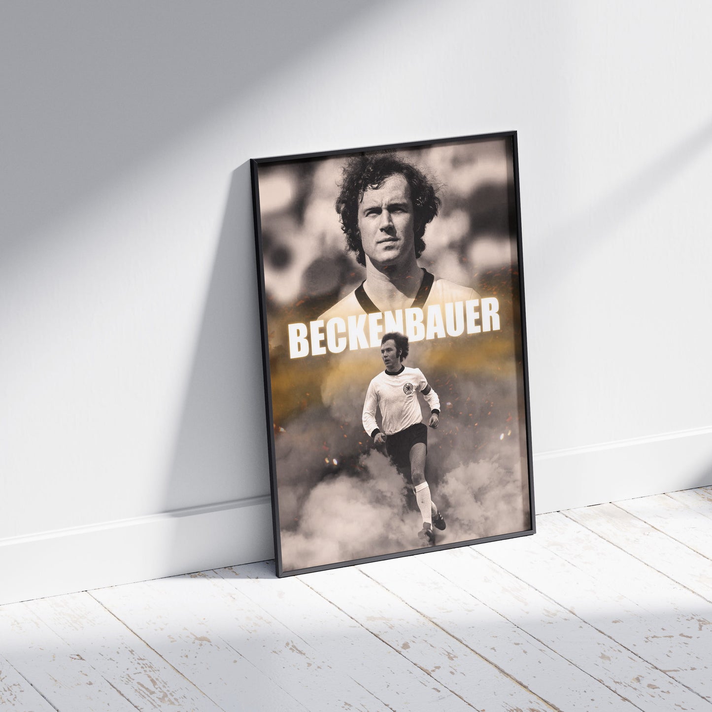 Franz Beckenbauer Football Poster